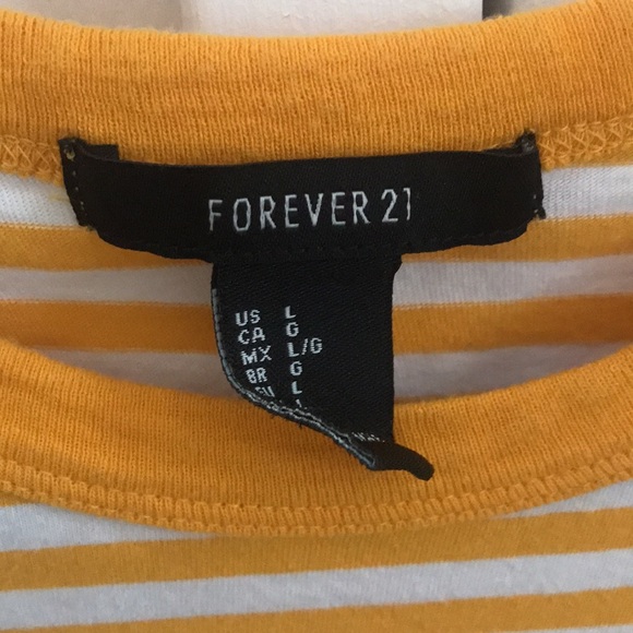 Forever 21 striped crop too - Picture 3 of 3